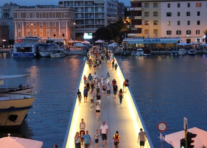 Zadar city bridge…