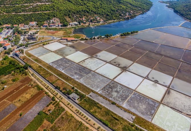 Saltworks in Ston among the oldest in the world