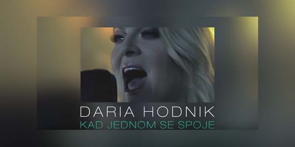 Daria Hodnik u novoj pjesmi „Kad jednom se spoje” osvaja na prvu!