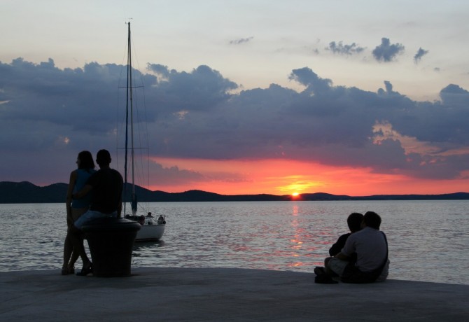 Riva, Zadar waterfront, oozes beauty…
