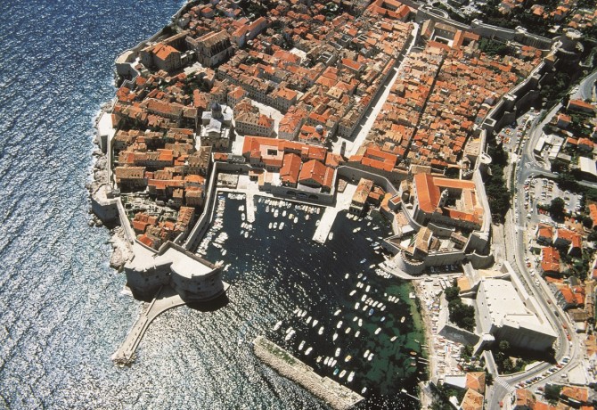Dubrovnik from the air…