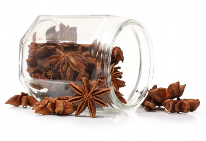 Star anise for the magic Christmas