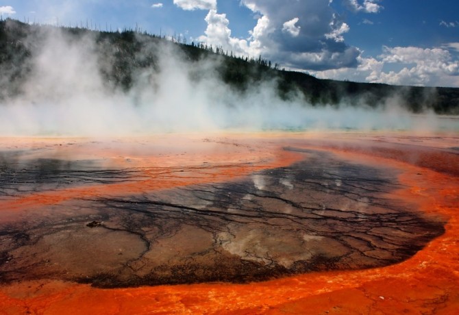  Yellowstone Caldera – super volcanic phenomena