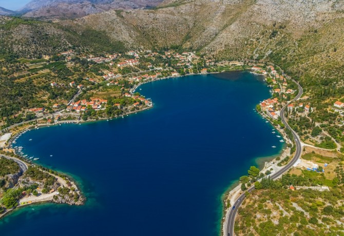 Magical bay of Zaton near Dubrovnik …