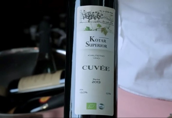 Birajte ekološko vino Cuvee Kotar Superior MasVin-a!