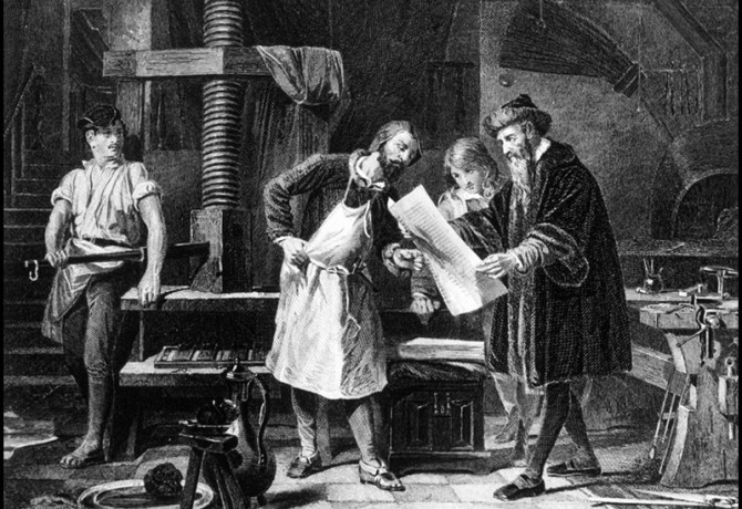 Novo počelo čovjeka: J. G. Gutenberg