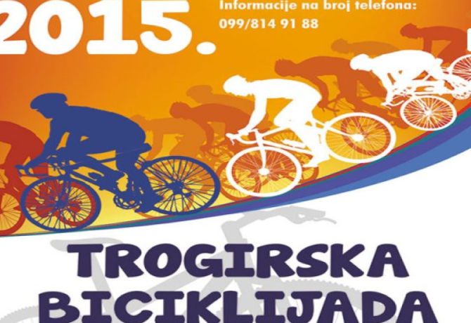 Trogirska biciklijada u nedjelju 24. svibnja