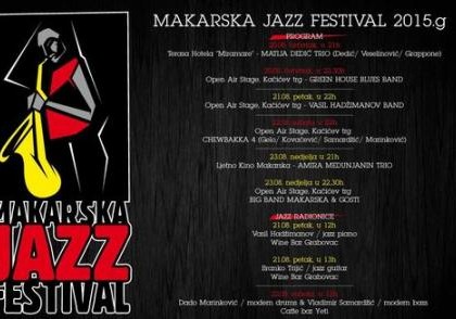 Ovotjedni „Makarska jazz festival“