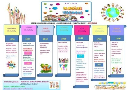 Dječji tjedan u Drnišu