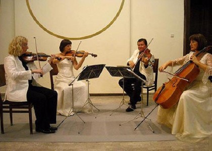 Gudački kvartet Rucner nastupa u HNK-u Split