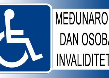 Obilježimo Dan osoba s invaliditetom