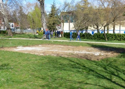 U izgradnji „street workout park” – Sinjani radosni