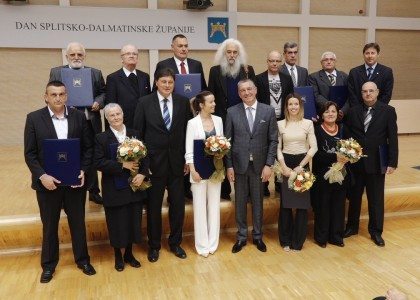 Čestitamo nagrađenima na Danu Splitsko-dalmatinske županije