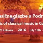 „Čari klasične glazbe u Podrumima” svakog petka