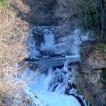 Zimska idila na rijeci Krki: Pogledajte ledom okovani Bilušića buk