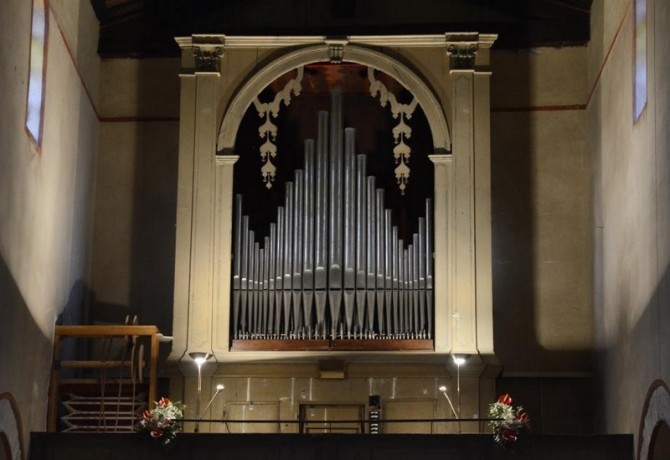 Prve orgulje u župnoj crkvi sv. Duha Lovreć