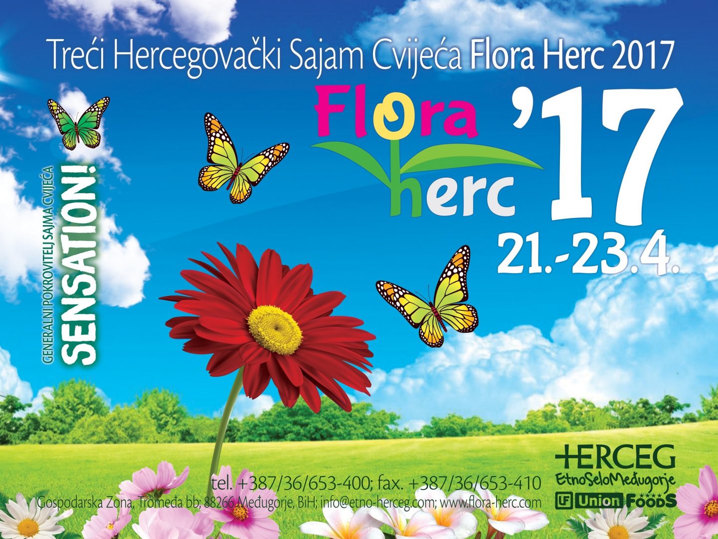 Treći Hercegovački Sajam cvijeća Flora Herc 2017