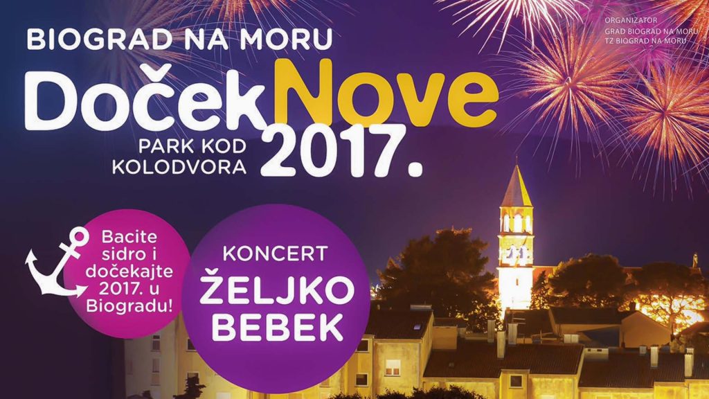 Željko Bebek i Biograd na Moru zajedno ulaze u 2017. godinu!